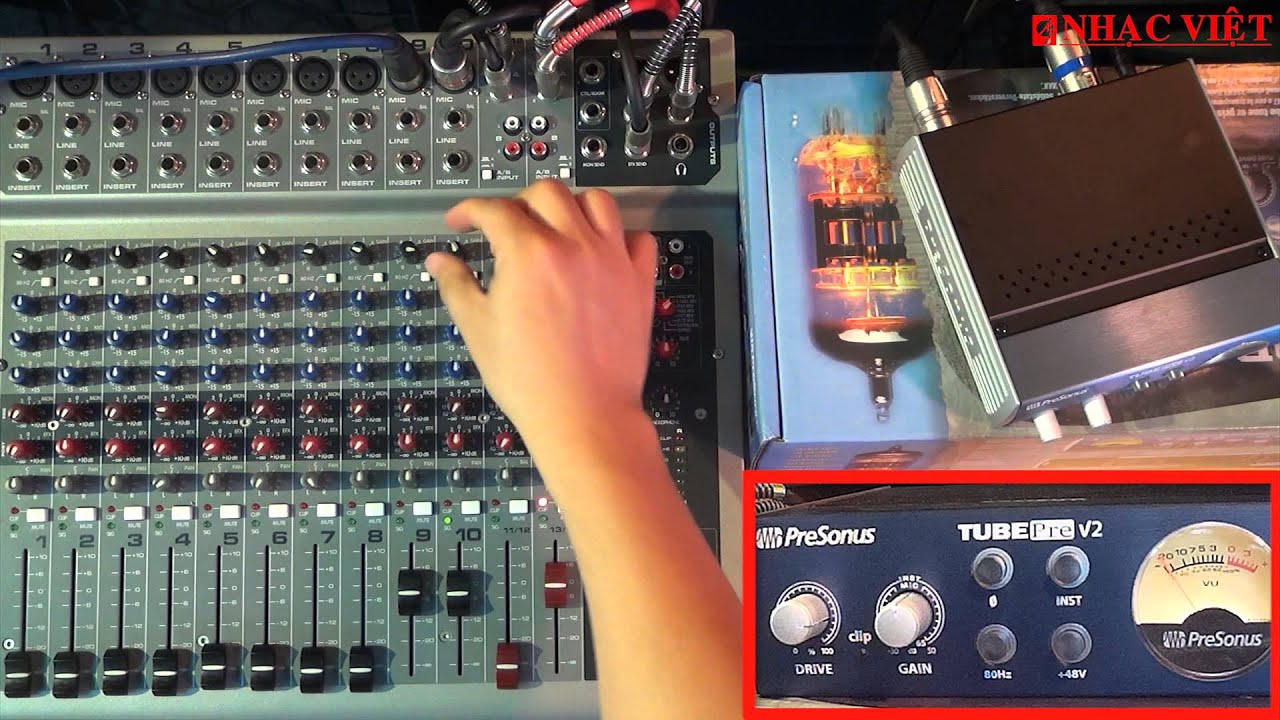 PRESONUS TUBE PRE V2 - Giới thiệu preamp