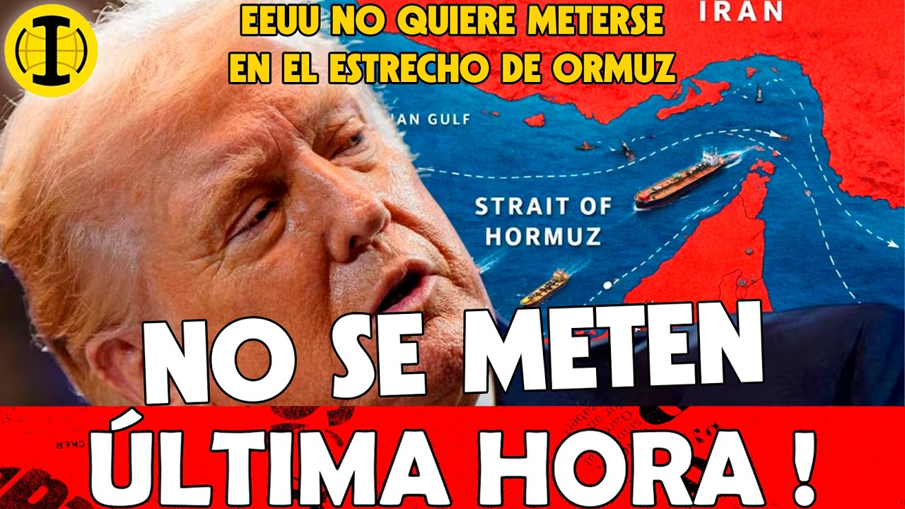 💥 EEUU SALE CORRIENDO DEL ESTRECHO DE ORMUZ! ⚠️ MARINA DE EEUU RECHAZA ESCOLTAR BUQUES