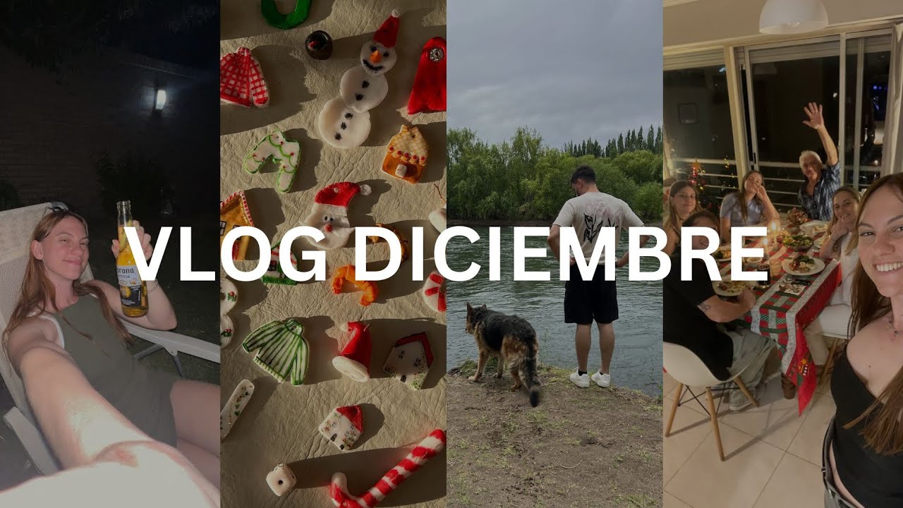 Vlog Diciembre | Una Navidad en Argentina: familia, comida y risas.