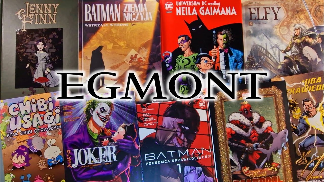 Egmont: Batman Wstrząsy wtórne, Król Deadpool, Jenny Finn, Usagi, Uniwersum DC, Liga Sprawiedliwości