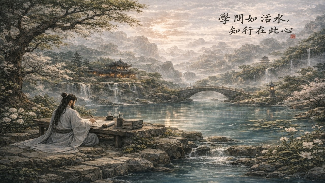 古典詩詞原創譜曲demo：套曲《活水人生學習樂》｜源頭活水．知行合一｜結合三首經典詩詞的作品
