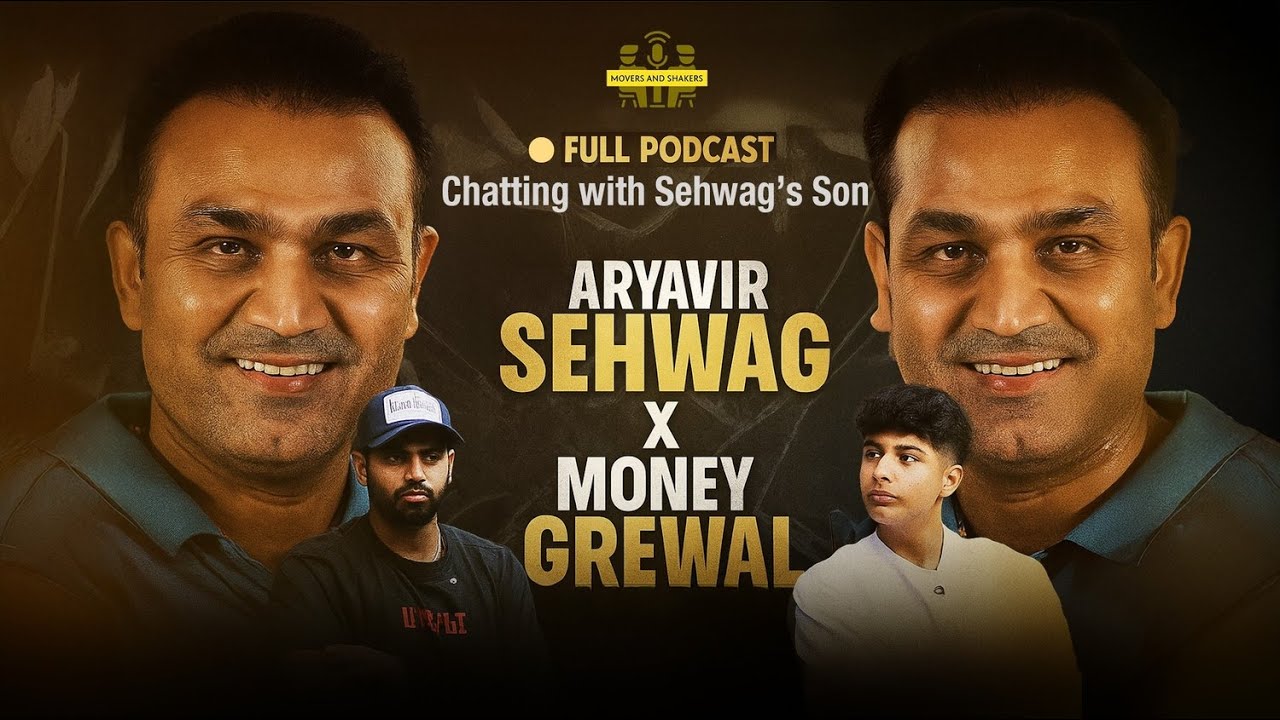 “Aryavir Sehwag & Mani Grewal | Behind the Game | Podcast with Virender Sehwag’s Son”