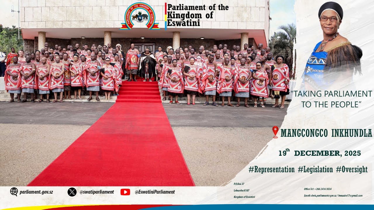 Taking Parliament to the People - Mangcongco Constituency