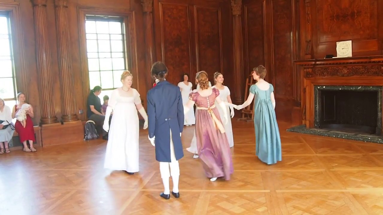 The Duke of Wellington's Dancers perform The Gloucester Waltz
