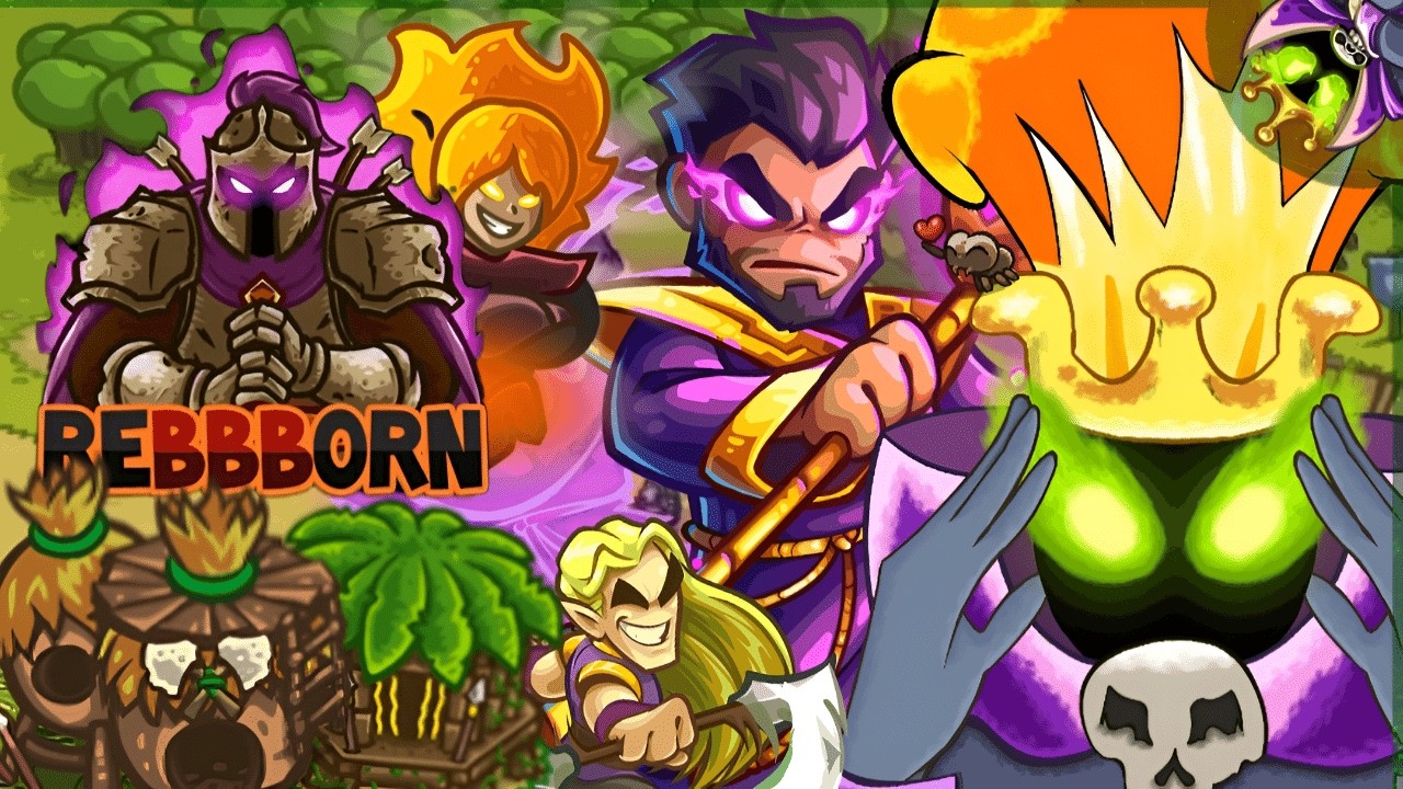 Чуточку чего-то || Kingdom Rush #35 [ReBBBorn mod #10]