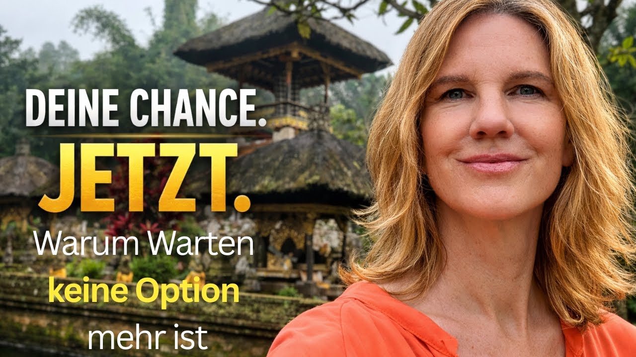 🔥 Das ist deine Chance. JETZT. Warum Warten keine Option mehr ist