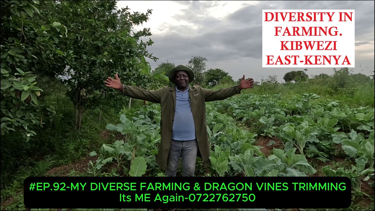 FARM TOUR-OUR DIVERSE FARMING & DRAGON VINES TRIMMING