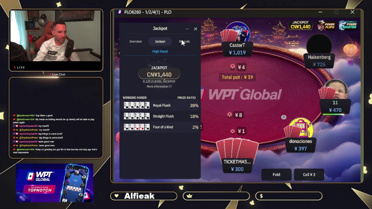 MYSTERY MILLIONS 3 MILLLION GTD!! WPT ASIA SERIES  15 MILLION GTD RING EVENTS