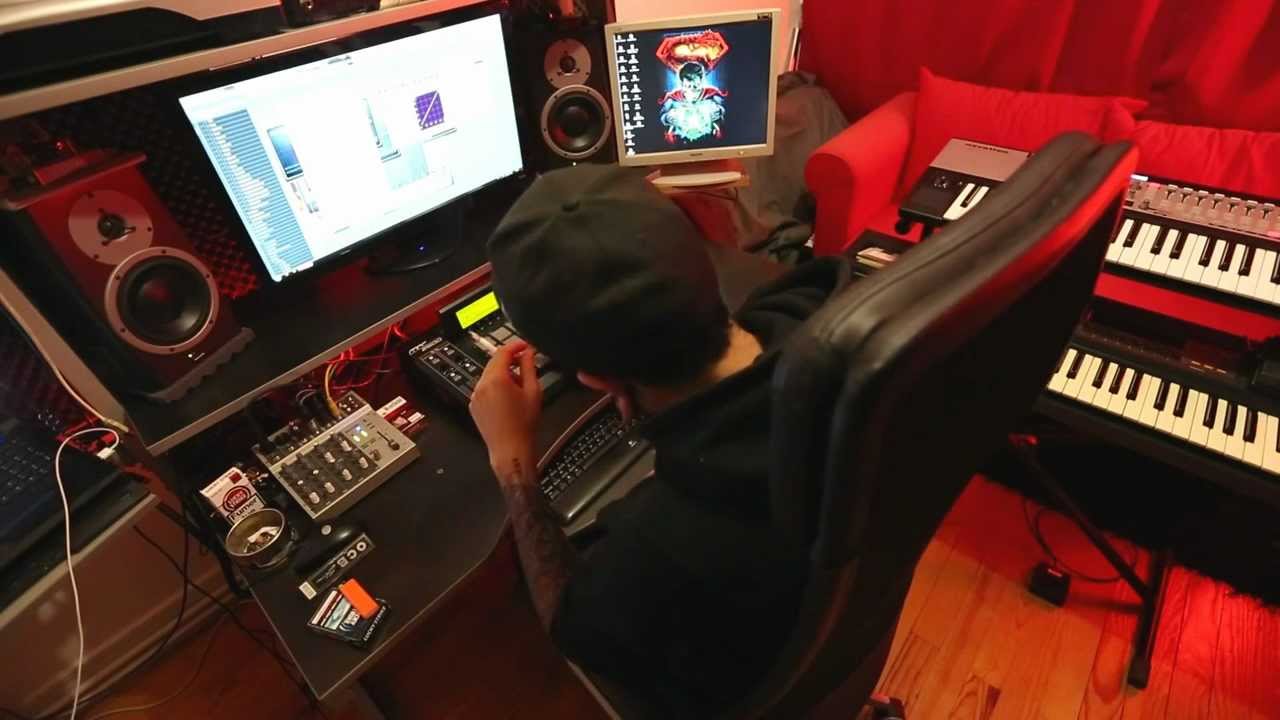 SUPER VILLAIN'S BEATMEETING #1 [INSTRUMENTAL BEATMAKING VIDEO 2012]