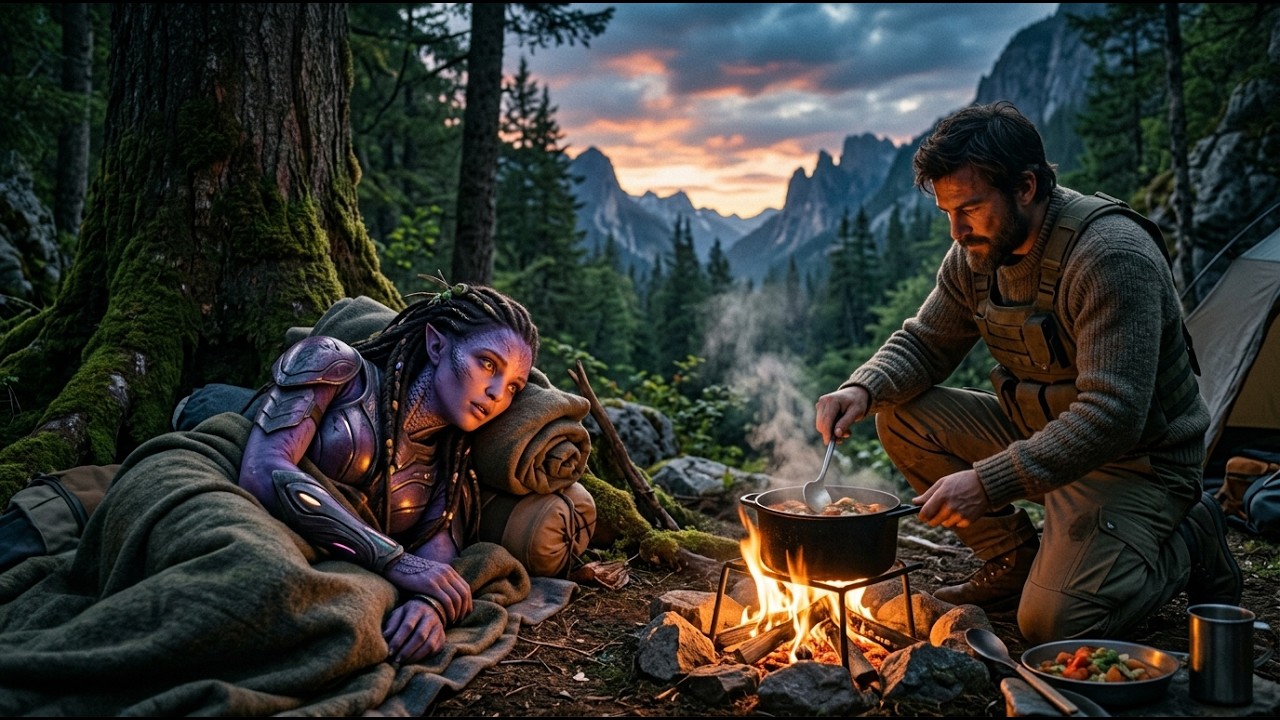 An Alien Warrior Awaited Death—She Woke to a Human Making Dinner | HFY Sci-Fi