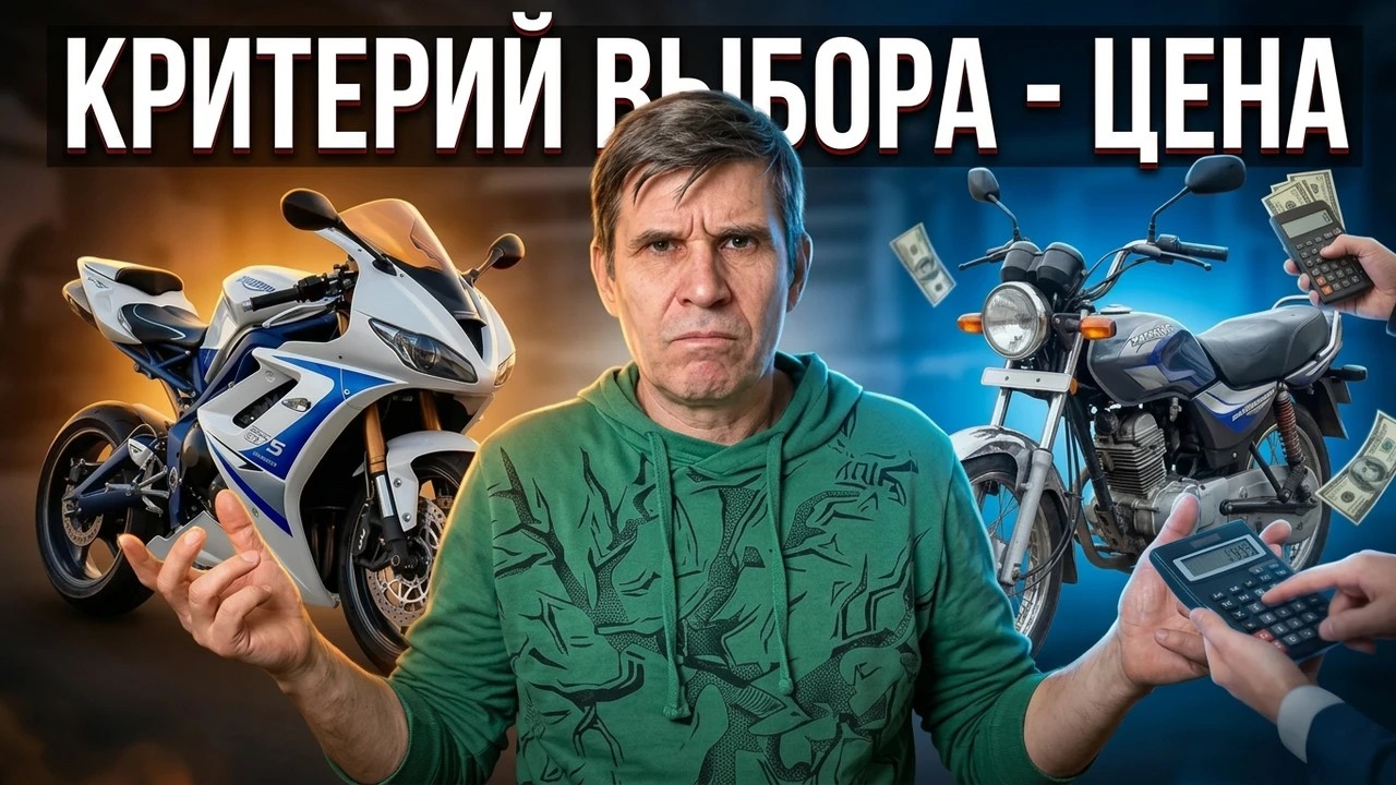 Цена на мотоцикл твоей мечты. Пока с ценой не договоришься, не сбыться твоей мечте.