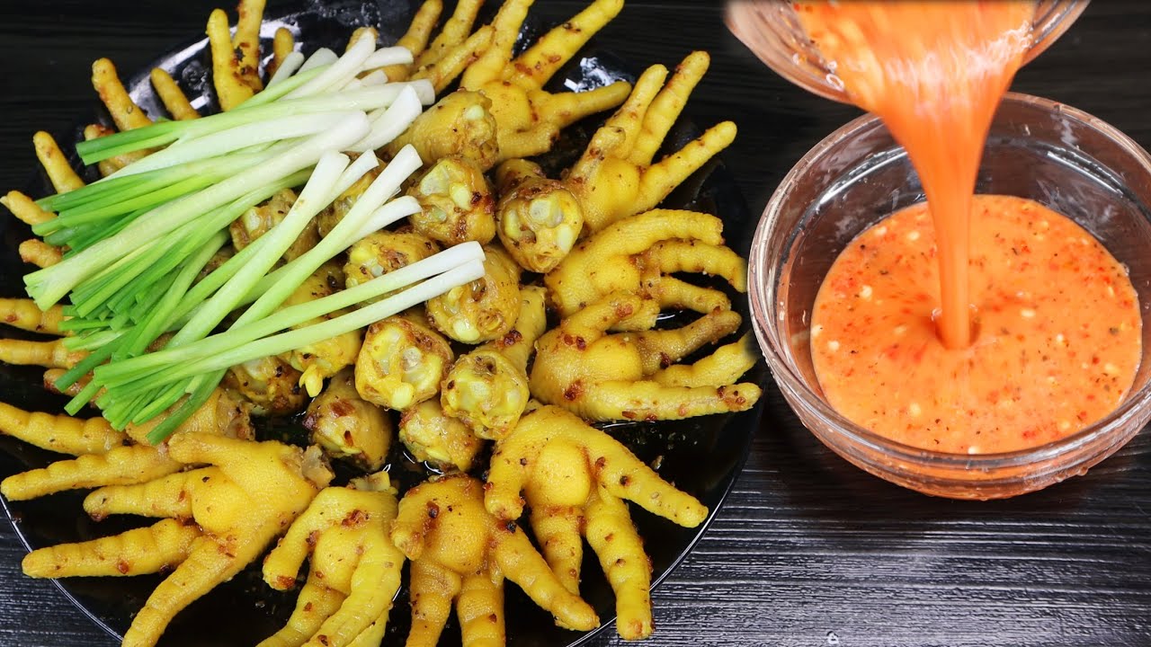 Chân Gà Hấp Hành theo cách này quá thơm, quá ngon, quá đơn giản