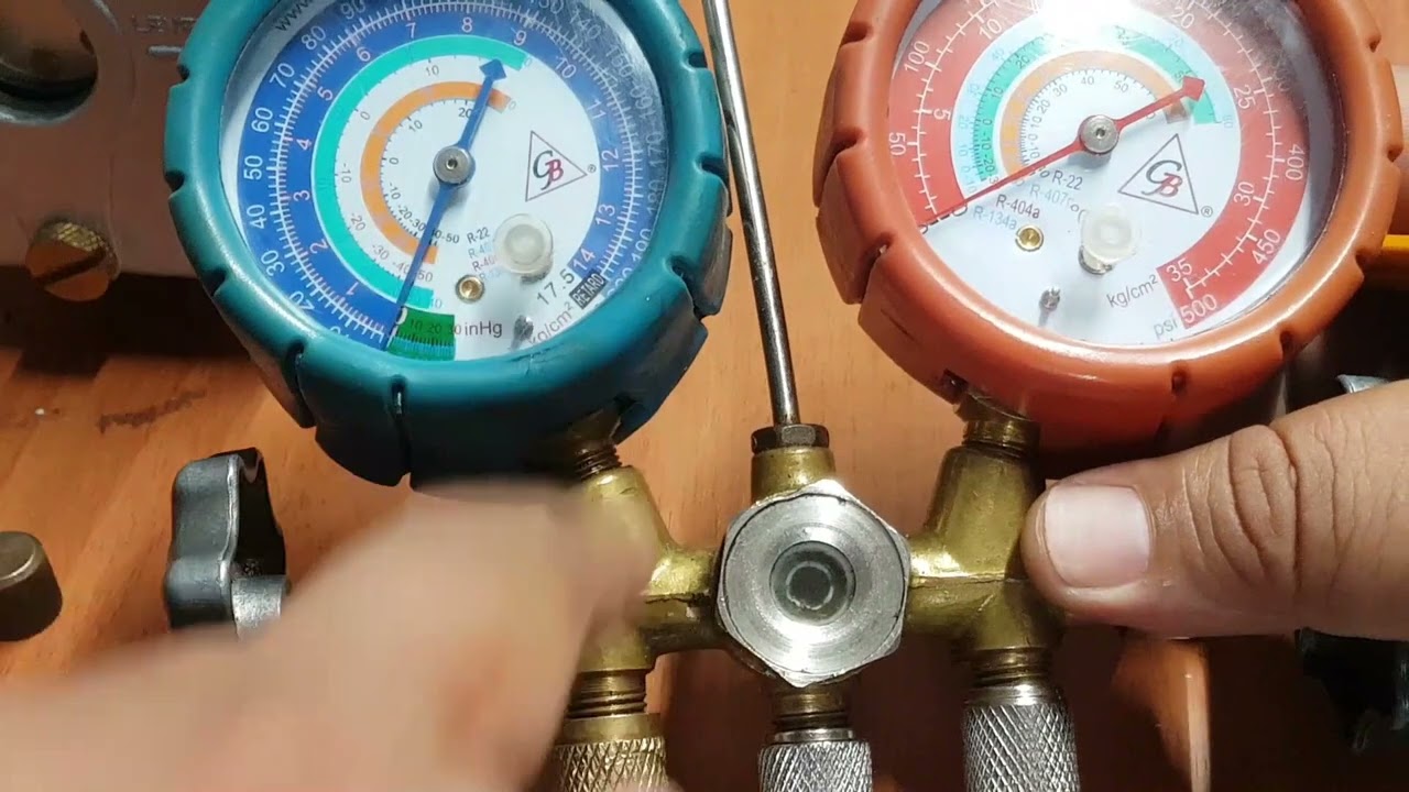 Manometros para refrigeración  y aire acondicionado. Así se usan!