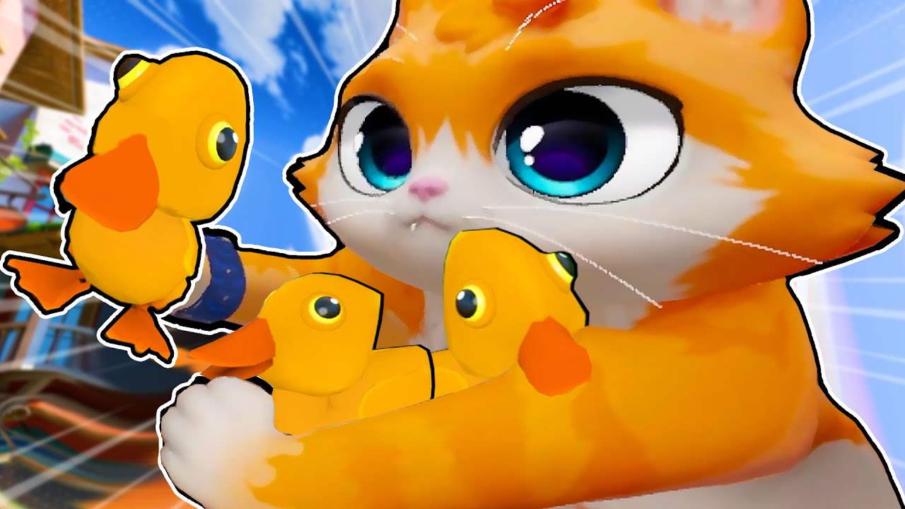 ADOPTOWAŁEM 3 KACZUSZKI I AM CAT!