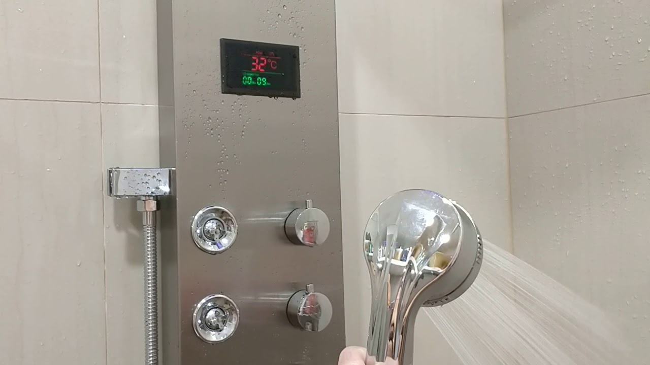 Problem with display on new shower panel from AliExpress