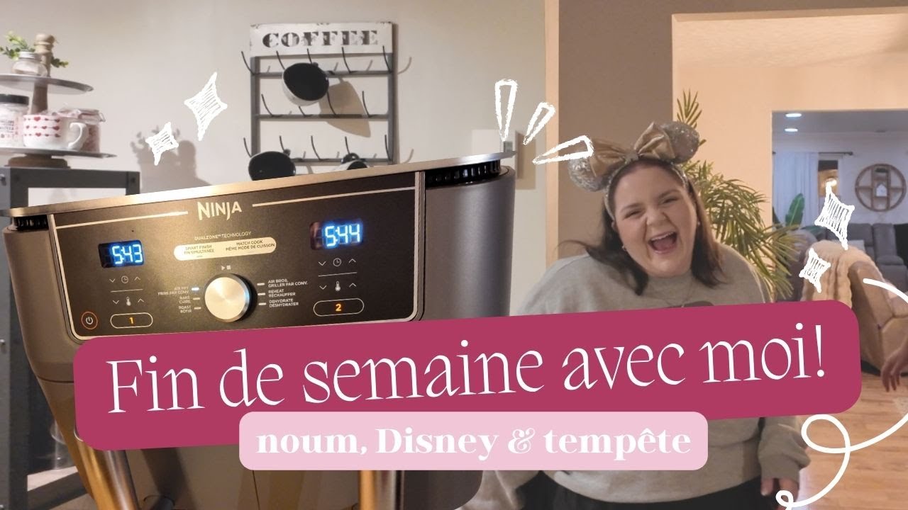 VLOG #739 : Une fin de semaine avec moi - haul d'épicerie, moments noum & Disney entre amis!! ❤️