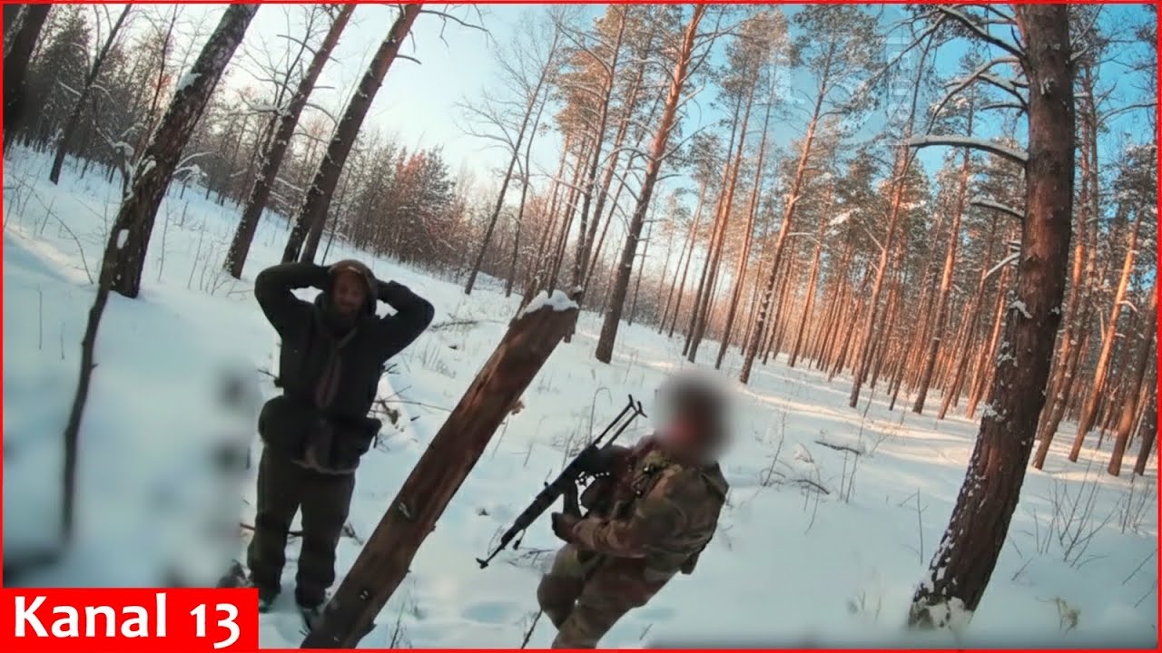 Surprise encounter: Russian man mistakes Ukrainians for fellow soldiers and is captured in Vovchansk