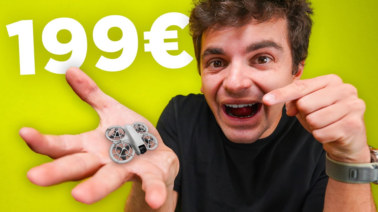 Questo DRONE &egrave; PICCOLISSIMO E INTELLIGENTISSIMO