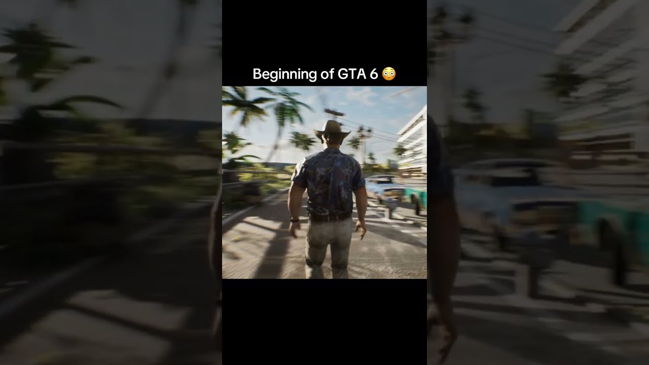 JUST LEAKED GTA 6 😱 #gta #gta6 #gta6leakedgameplay #gtaleaks