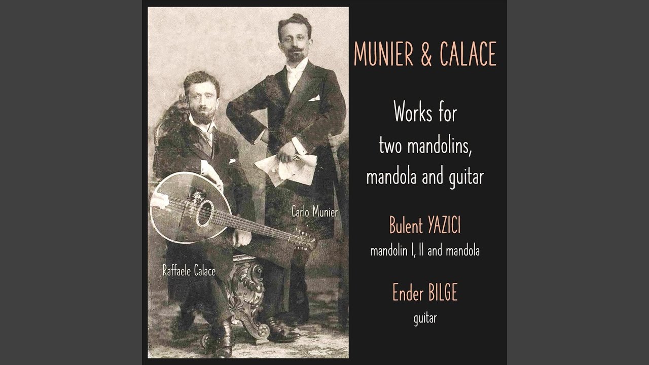 Serenata Romantica for 2 mandolins, mandola and guitar in D Major, Op. 94