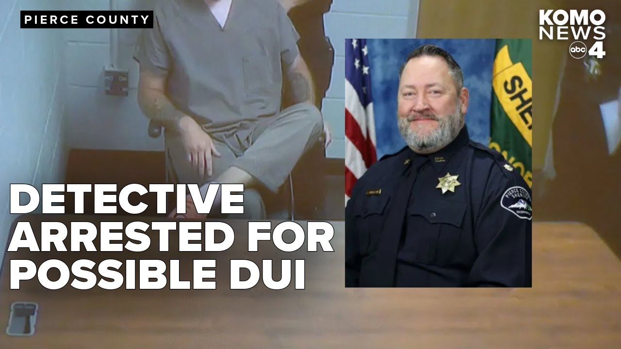Veteran Pierce County detective arrested on suspicion of DUI after Graham car crash