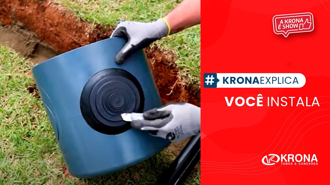 Krona Explica Você instala: Caixa de Passagem Elétrica de Piso