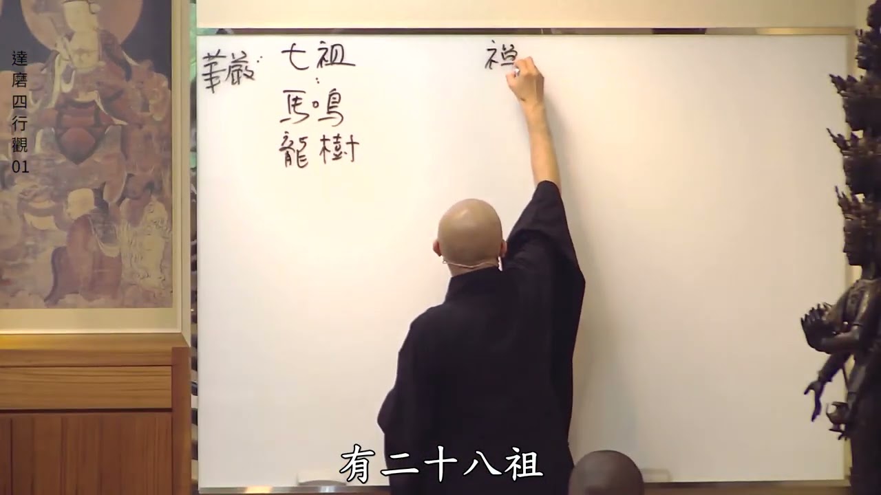 賢首禪苑 體佛法師 達磨四行觀01