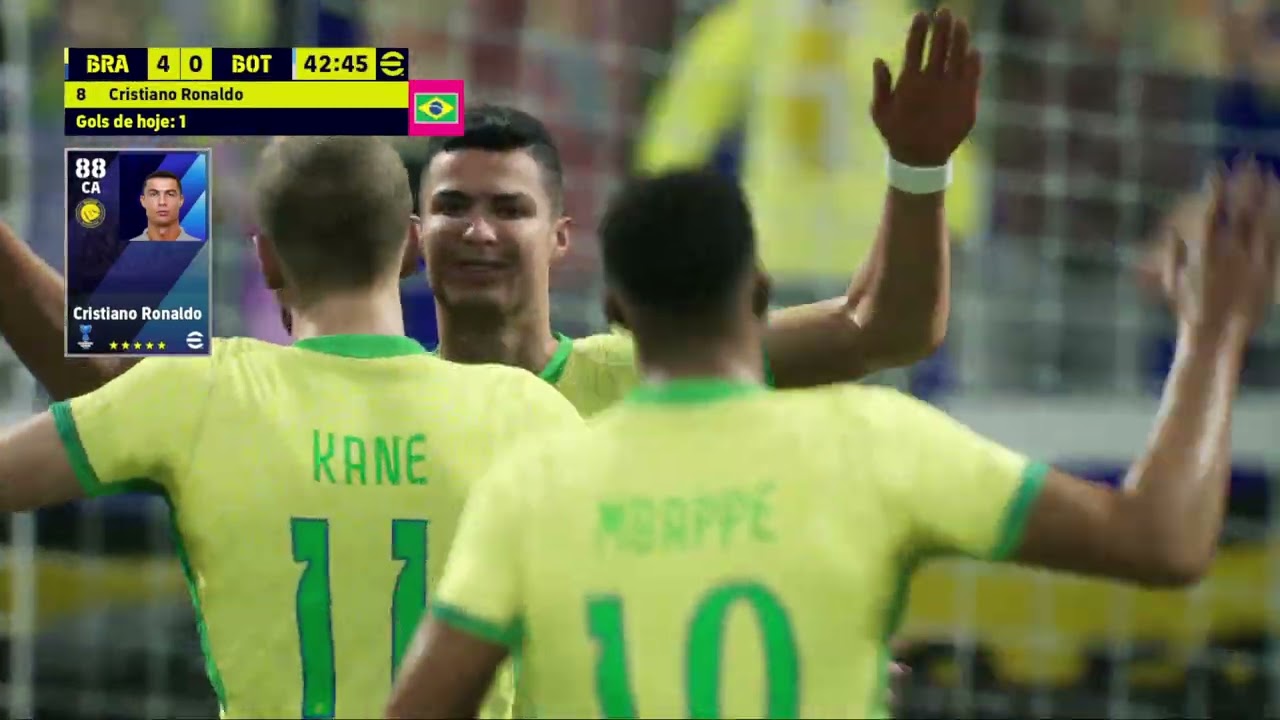 E FOOTBALL 2026 COPA DO MUNDO BRASIL 7 X 0 BOTSUANA