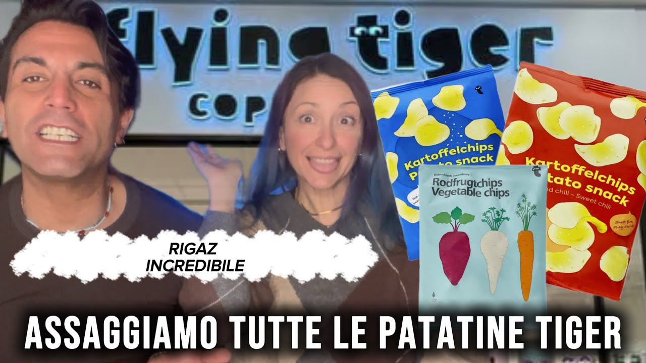 ASSAGGIAMO tutte le PATATINE di TIGER 