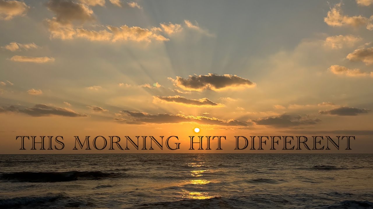 Sunrise at Karikattukuppam beach - CHENNAI 🌅 #calm #chennai #video 
