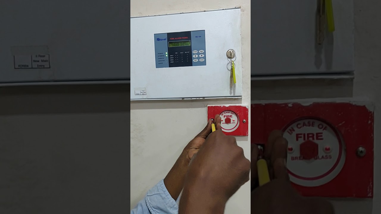 Ravel conventional fire alarm panel testing
