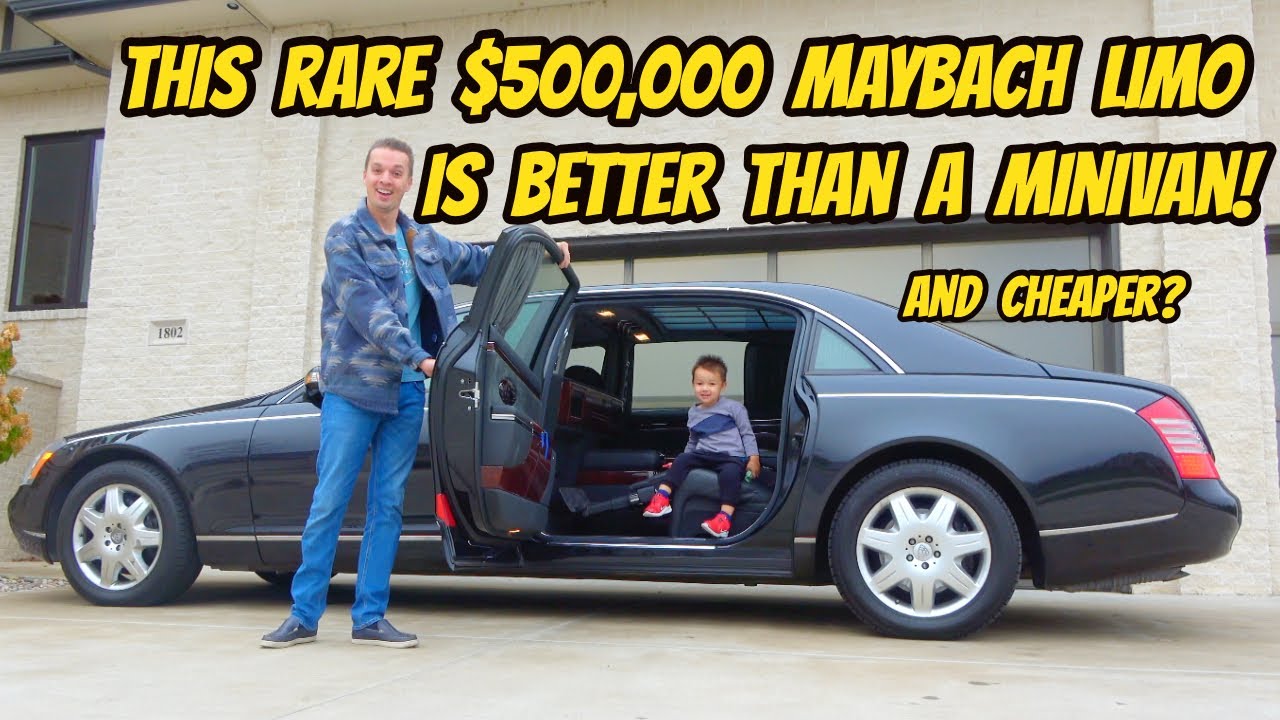 Buying a $500,000 Maybach 62 for OVER 90% OFF, and it's the PERFECT FAMILY CAR!