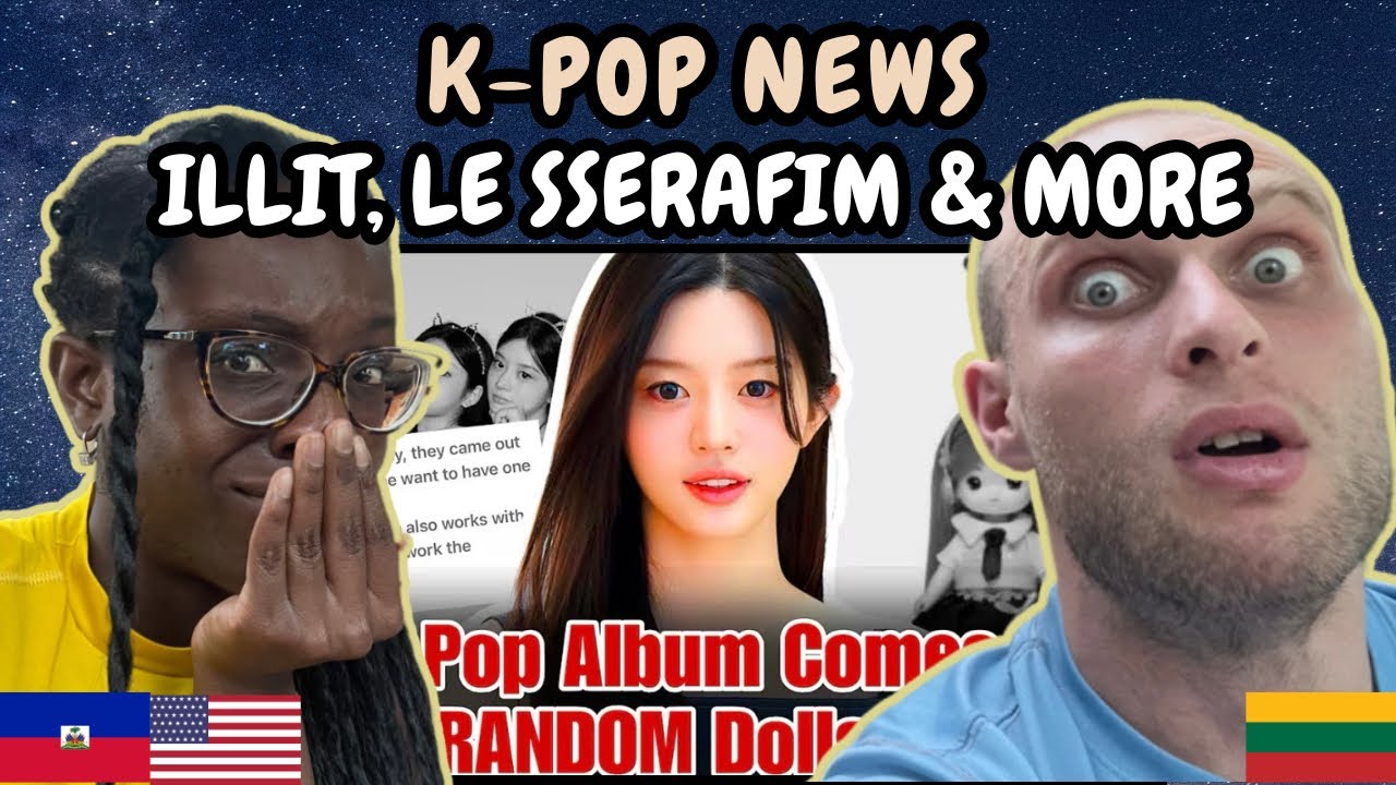 REACTION TO K-Pop News: ILLIT&rsquo;s Little Mimi Doll Album, NewJeans&rsquo; Hanni Case & MORE