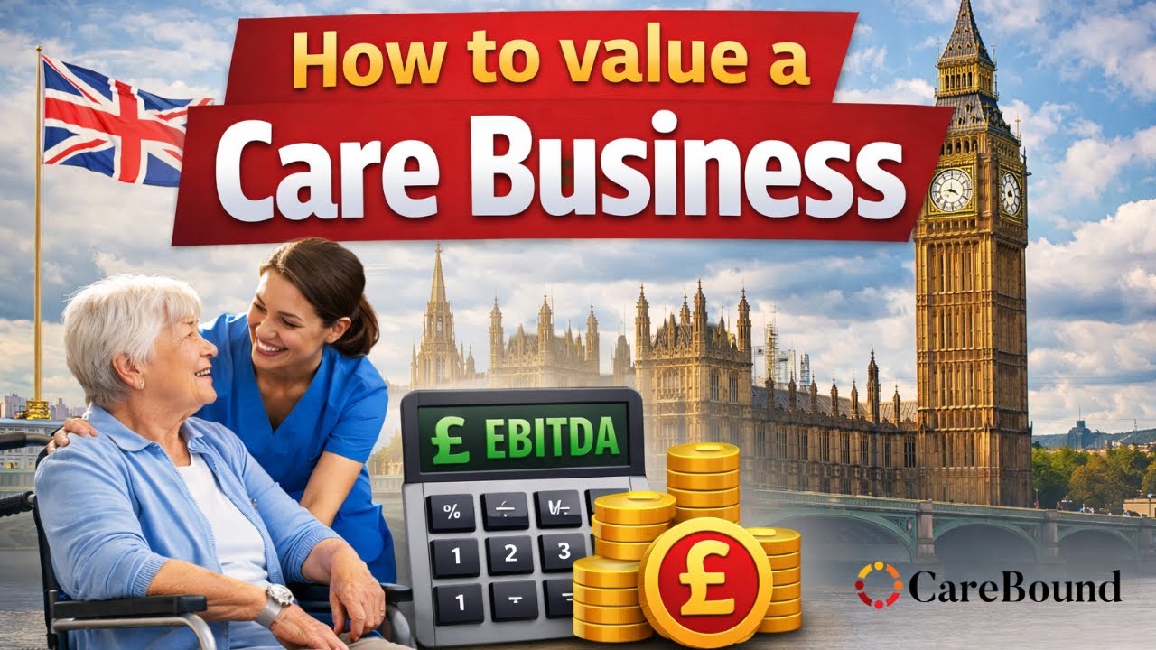 How to Value a Care Business in England (Real Valuation Methods Explained)