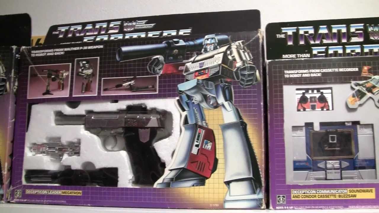 My boxed and carded G1 Transformers collection 1984-1990 update
