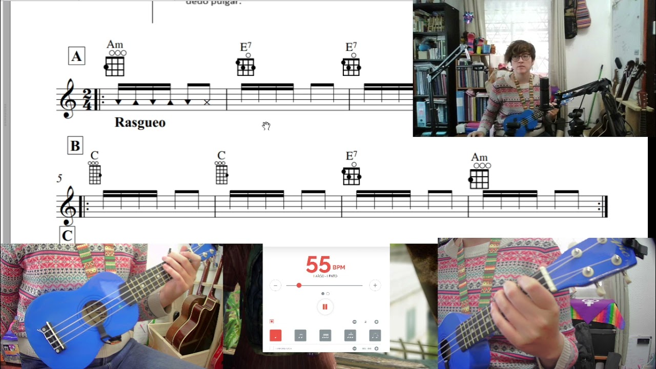 4.  Rin del angelito,  ukelele 6to básico