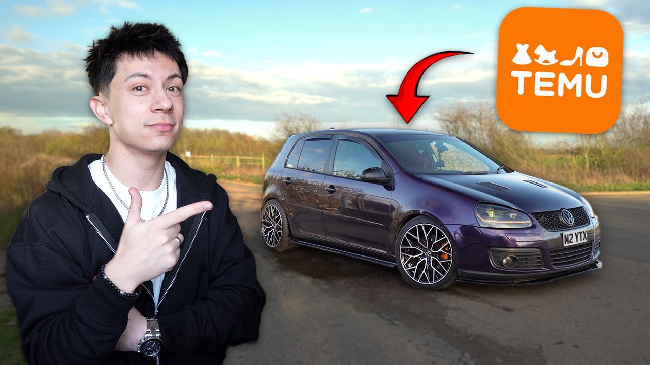 Modifying My VW Golf Using TEMU!