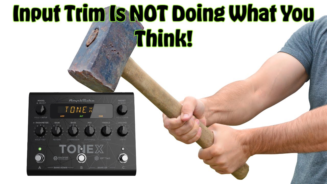 Что на самом деле делает Tonex Global Input Trim? Это совсем не то, что вы думаете!