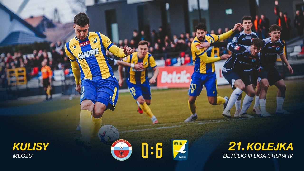 KULISY: Sparta Kazimierza Wielka - Avia Świdnik (8.03.2026)