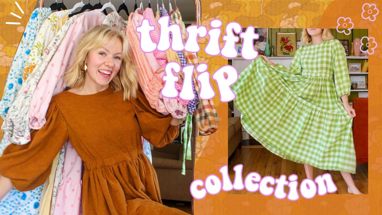КОЛЛЕКЦИЯ THRIFT FLIP | большой анонс + экстремальная самодельная трансформация одежды | ЛЮБИМЫЕ