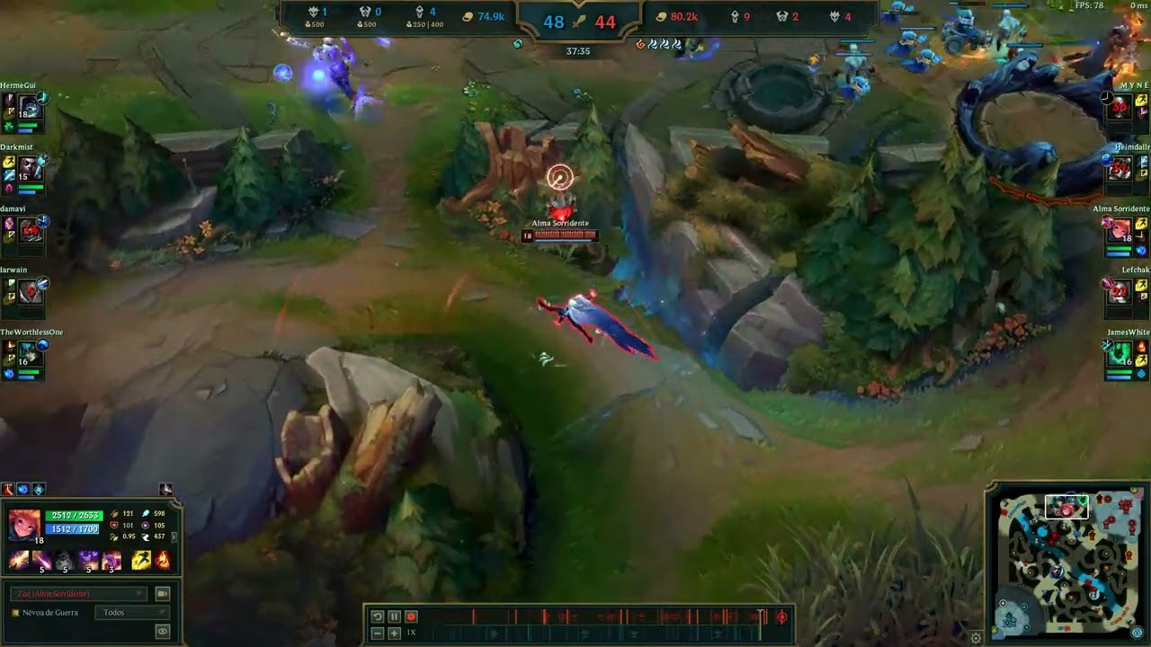 Zoe killing nami and ekko #leagueoflegendszoe