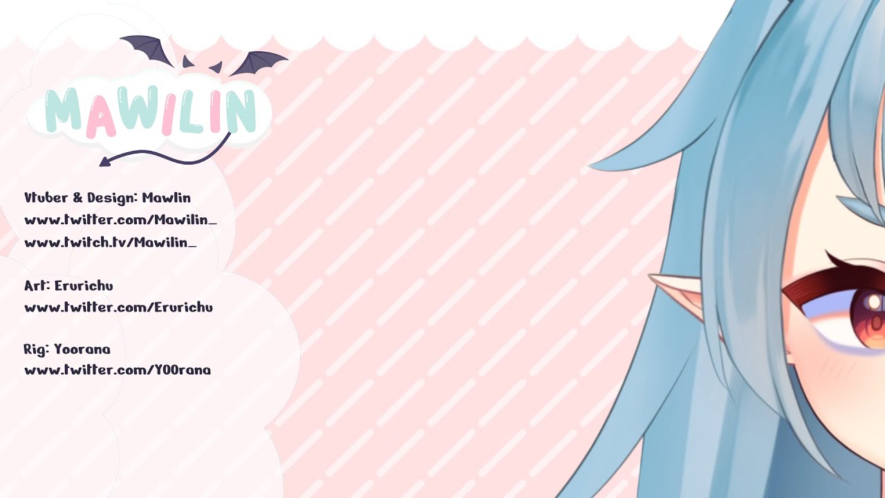 [VTUBER] Showcase Live2D Model: Mawilin_