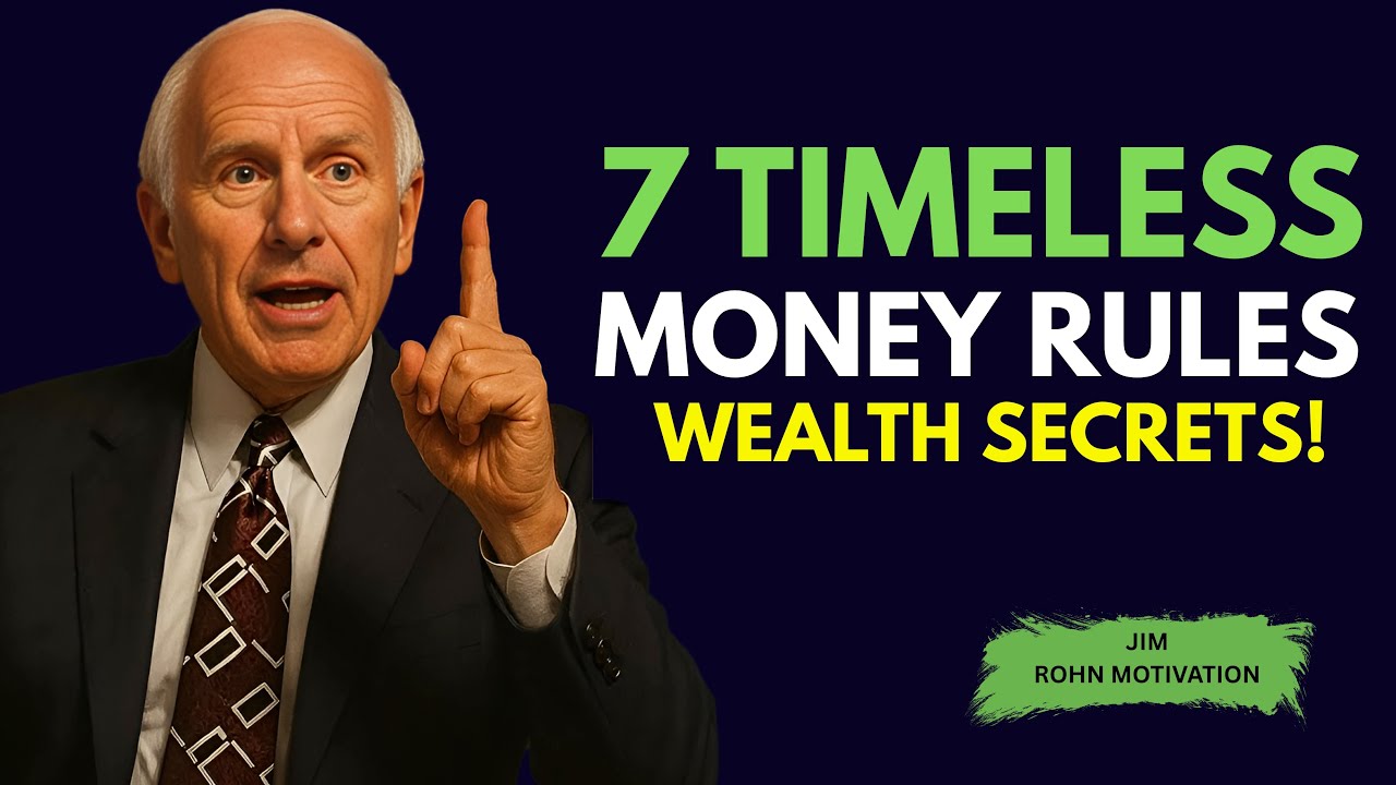 7 Timeless Money Rules Jim Rohn Used to Build Wealth — Start at Any Age | Jim Rohn Motivation