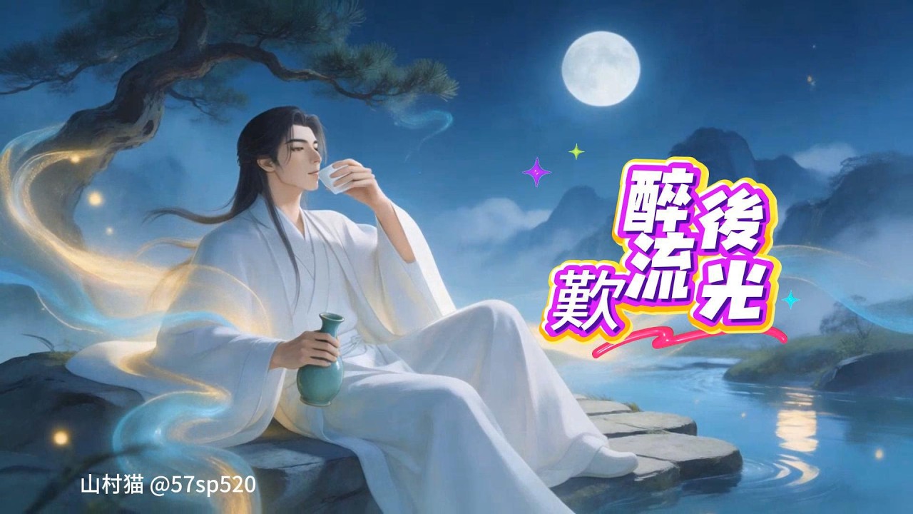 醉後歎流光#李白樂府詩#美人微醺#白髮如絲#醉裡乾坤#時光流轉中的初心與遺憾，#不肯折腰的少年#匆匆歲月#溫柔的迴響#歷史故事#中文歌曲#音樂。