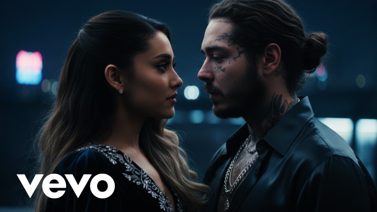 Ariana Grande & Post Malone - Stay Late (AI música)