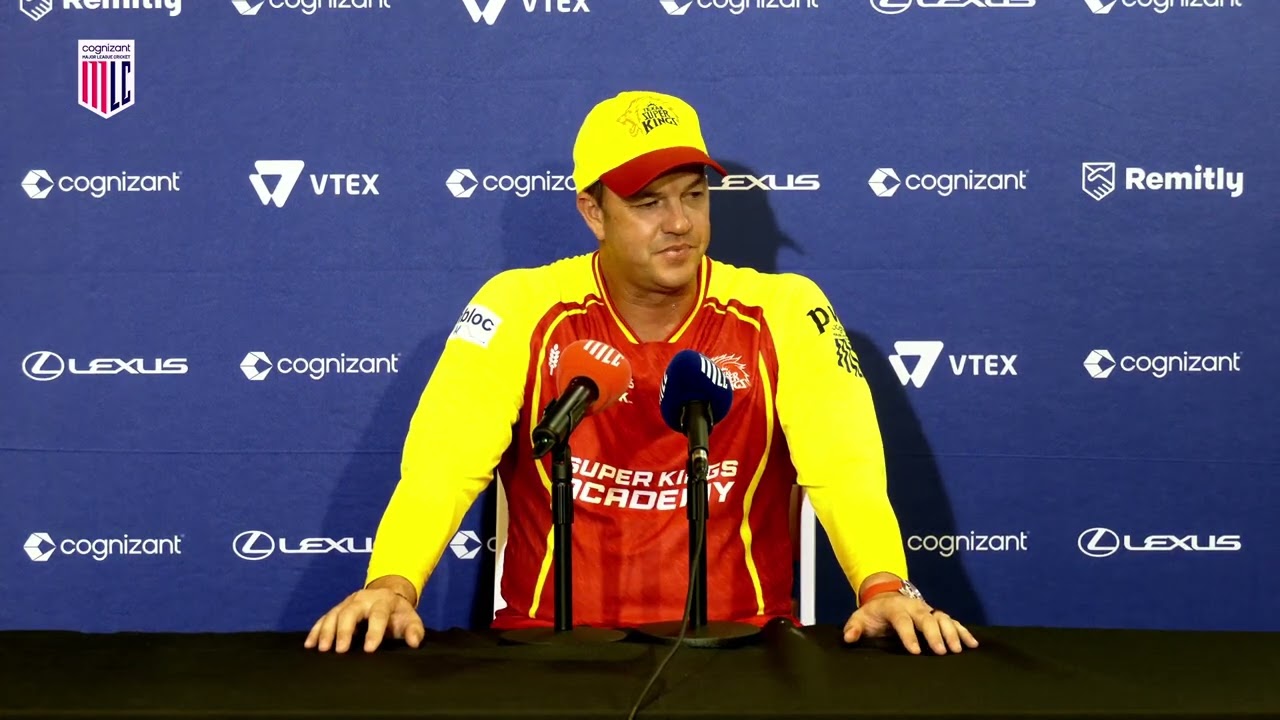 Post-game Press Conference Match 1: Texas Super Kings VS Seattle Orcas |Albie Morkel|