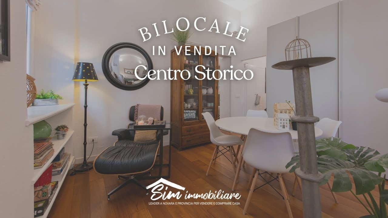Splendido bilocale completamente ristrutturato in vendita in centro storico, a Novara