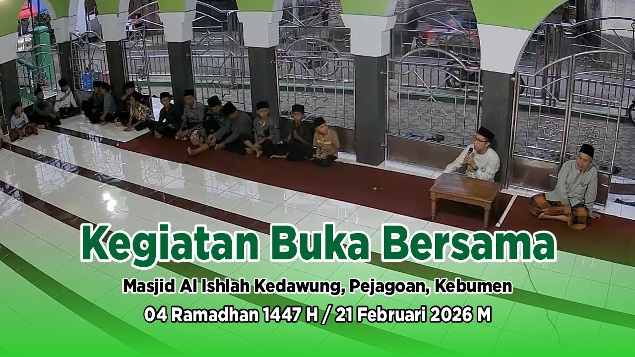 Kegiatan Buka Bersama Masjid Al Ishlah Kedawung, 04 Ramadhan 1447 H / 22 Februari 2026 M