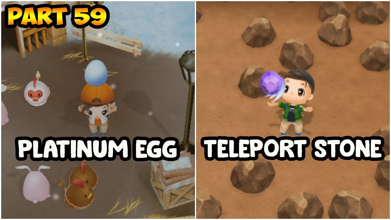 Udah Punya Teleport Stone Jadi Enak Banget! Harvest Moon REMAKE Part 59