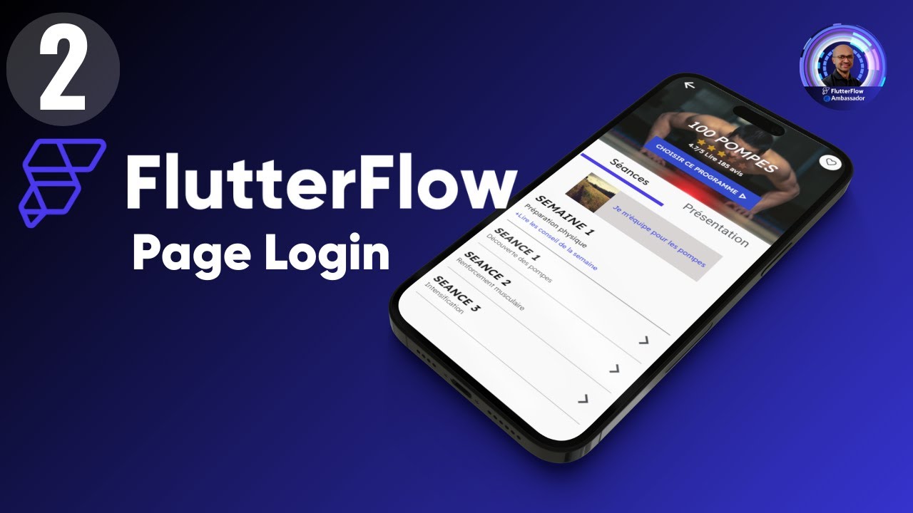 Je low code une app de fitness avec Flutterflow (partie 2)